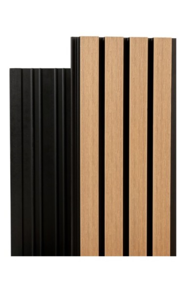 Фасадная реечная панель Ecodecking Скай коэкструзия 200х20х3000 Бук купить в Новосибирске