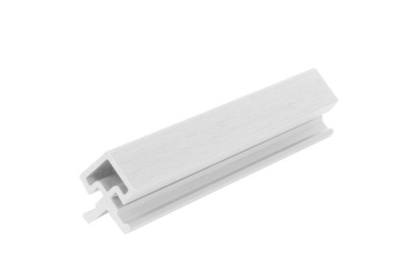 Угол внешний для фасадной панели co-extrusion, white купить в Новосибирске