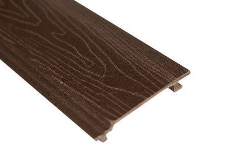 Фасадная панель  из ДПК ECODECKING Коричневый купить в Новосибирске