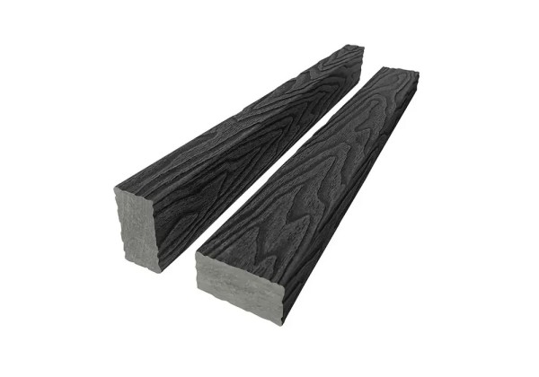 Брус лавочный 3D-тиснение 30х60 Графит купить в Новосибирске