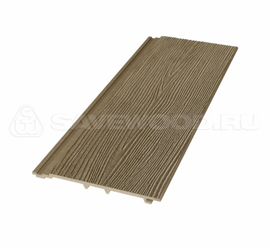 Сайдинг из дпк savewood sw-cedrus радиальный распил тик купить в Новосибирске