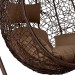 Кресло Подвесное из искусственного ротанга AFM-168A-L Brown купить в Новосибирске