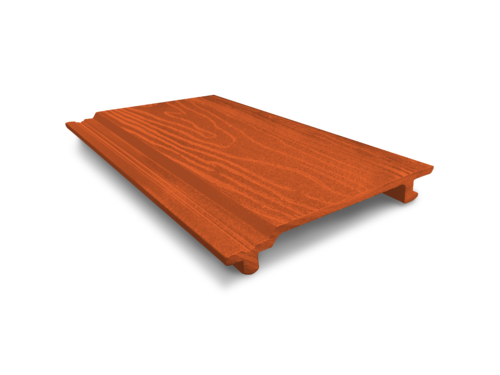 Фасадная панель  из ДПК ECODECKING Терракотовый купить в Новосибирске