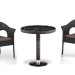 Комплект плетеной мебели AFINA из иск. ротанга T601/Y79A-W53 Brown 2Pcs купить в Новосибирске