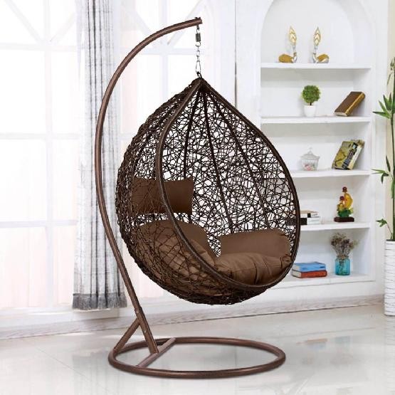 Кресло Подвесное из искусственного ротанга AFM-168A-XL Brown купить в Новосибирске