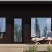 Фасадная панель FineBer, Скол - Тёмно коричневый купить в Новосибирске