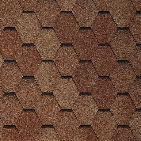 Гибкая черепица Tegola VENETO terracotta 206 купить в Новосибирске