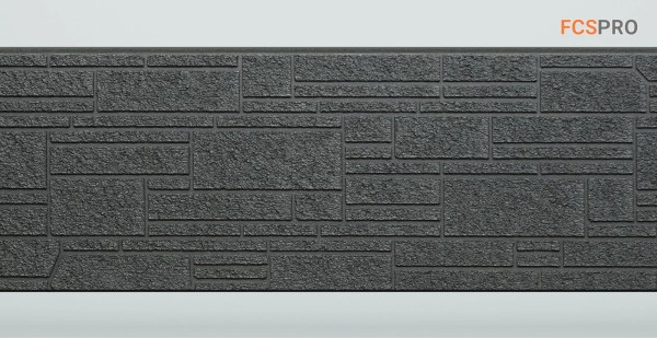 Фиброцементные панели FCS Simple АА3 (под камень) купить в Новосибирске