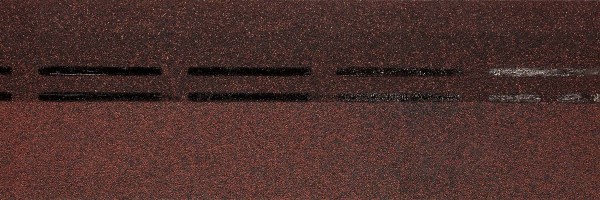 Коньково-карнизная черепица Docke Standard, красный купить в Новосибирске