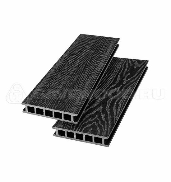 Террасная доска из ДПК SW-Fagus «SaveWood» черный купить в Новосибирске