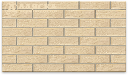 Фасадные Термопанели Аляска Krem Rustic купить в Новосибирске