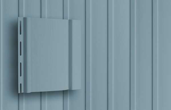 Сайдинг Вертикальный Grand Line Color Plus Голубой купить в Новосибирске