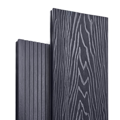 Террасная доска Latitudo Solid 150х21 Графит (Полнотелая) купить в Новосибирске