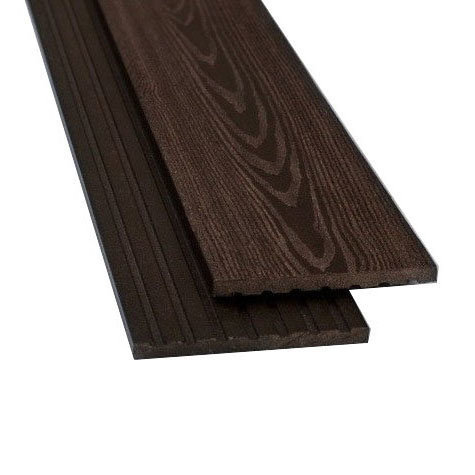 Заборная доска  из ДПК  ECODECKING Кофе купить в Новосибирске