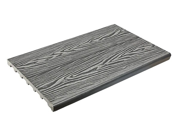 Ступень полнотелая из ДПК Deckart Step 3D Серый купить в Новосибирске