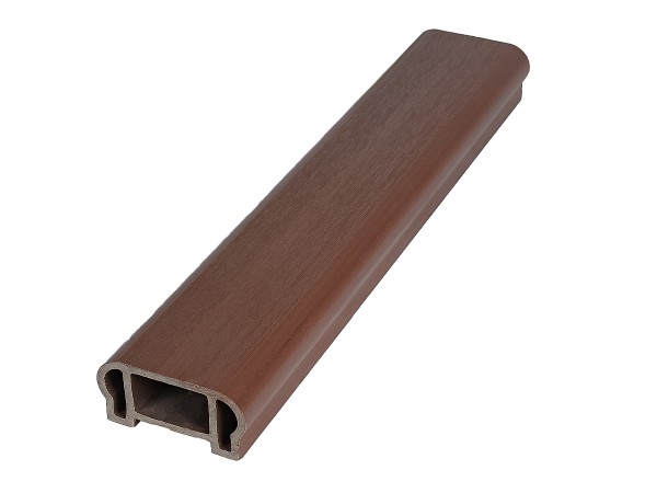 Перила верхнее фигурное Woodvex Co-Extrusion Махагон купить в Новосибирске