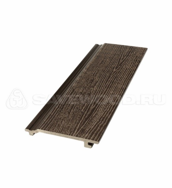 Сайдинг из дпк savewood sw-sorbus радиальный распил темно-коричневый купить в Новосибирске