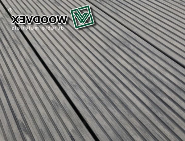 Террасная доска из ДПК WOODVEX Select Серый дым купить в Новосибирске
