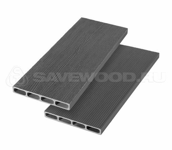 Грядочная доска ДПК 3D Savewood SW Rubus (R) графит купить в Новосибирске