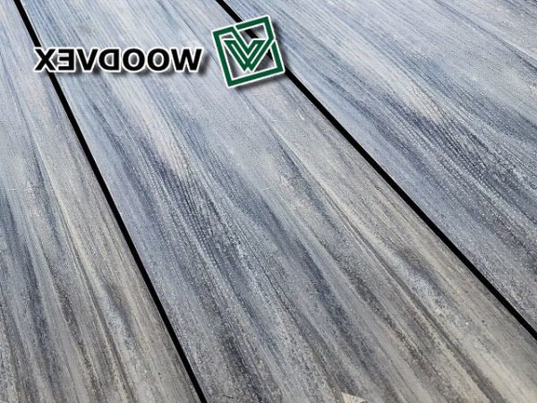 Террасная доска из ДПК WOODVEX Select Бело-серый купить в Новосибирске