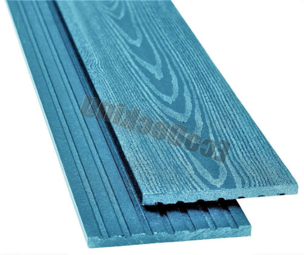 Заборная доска   из ДПК ECODECKING Лазурь купить в Новосибирске