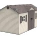 Сарай пластиковый LifeTime 15x8 DD купить в Новосибирске