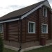 Сайдинг "blockhouse" под бревно, Акриловый Премиум ВН-01, орех тёмный купить в Новосибирске