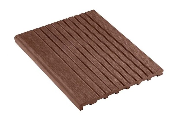 Ступень полнотелая из ДПК Deckart Step Махагон купить в Новосибирске