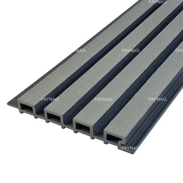 Фасадная Рейка из ДПК Faynag Nika антрацит купить в Новосибирске