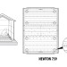 Сарай пластиковый Newton 759 купить в Новосибирске