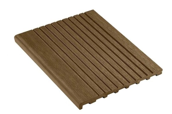 Ступень полнотелая из ДПК Deckart Step Орех купить в Новосибирске