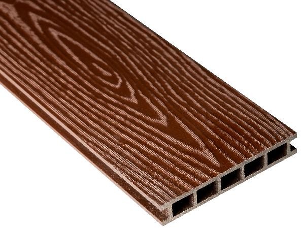 Террасная доска из ДПК Faynag Premium PINO 3D Шоколад купить в Новосибирске