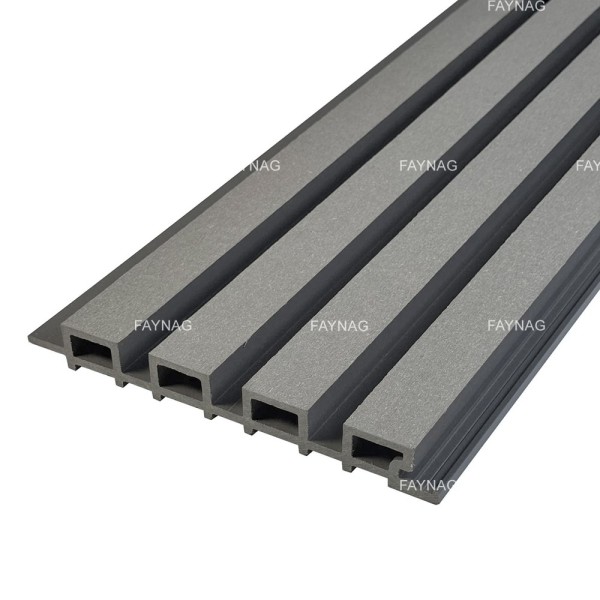Фасадная Рейка из ДПК Faynag Nika графит купить в Новосибирске