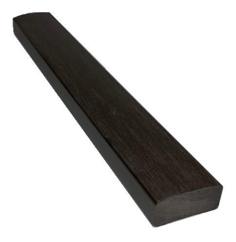 Лавочный брус Ecodecking Некст полнотелый брашированный 70х35 венге купить в Новосибирске