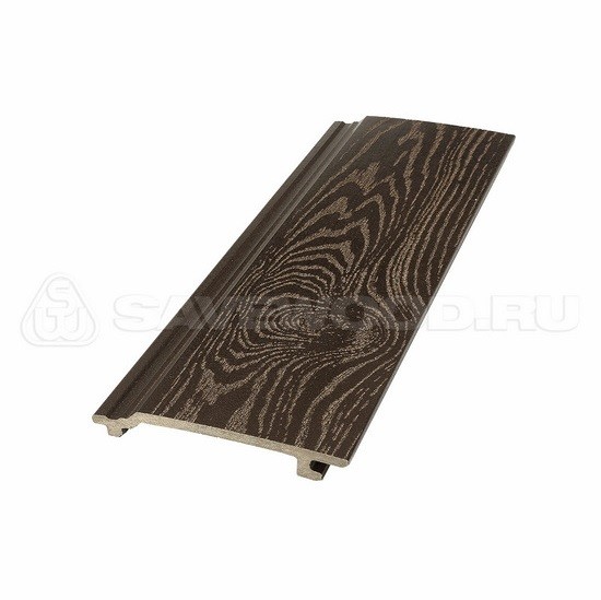 Сайдинг из дпк savewood sw-sorbus тангенциальный распил темно-коричневый купить в Новосибирске