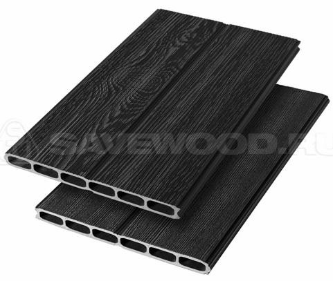 Грядочная доска ДПК 3D Savewood SW Laurus чёрный купить в Новосибирске