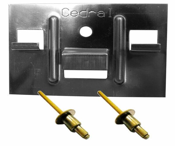 КЛЯММЕР + ЗАКЛЁПКА ДЛЯ CEDRAL CLICK 250 ШТ купить в Новосибирске