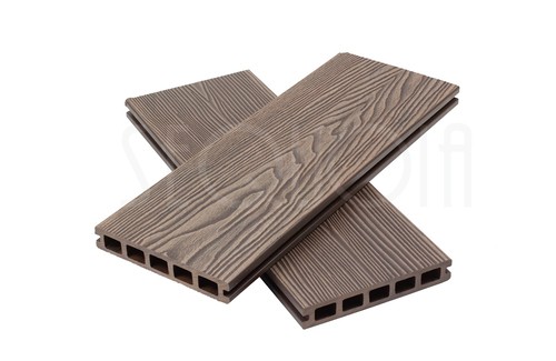 Доска террасная ДПК 3D SEQUOIA DUAL WOOD BROWN купить в Новосибирске