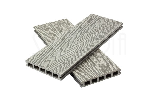 Доска террасная ДПК 3D SEQUOIA DUAL WOOD GRAY купить в Новосибирске