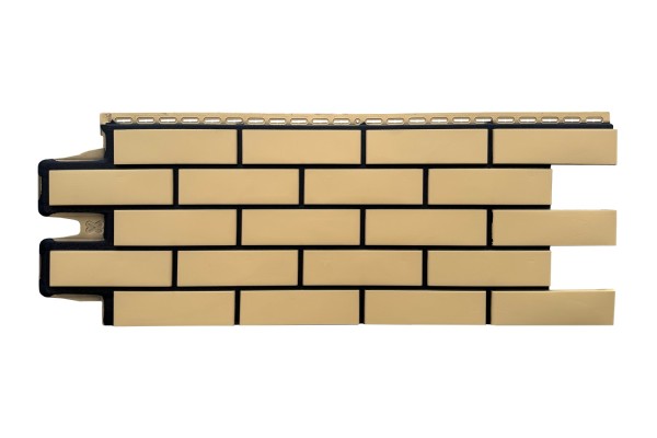 ФП Grand Line клинкерный кирпич ПРЕМИУМ Песочный (шов RAL 9005) купить в Новосибирске