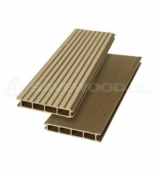 Террасная доска из ДПК SW Ulmus «SaveWood» тик купить в Новосибирске