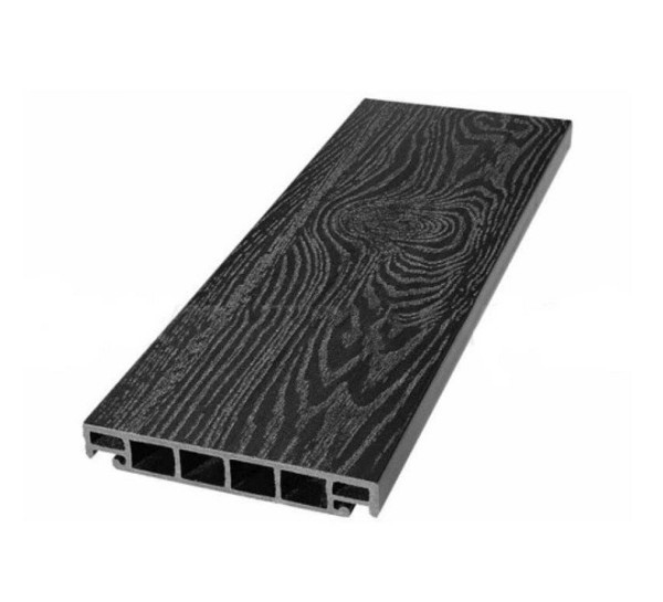 Террасная доска из ДПК SW Salix (T) 2D чёрный купить в Новосибирске