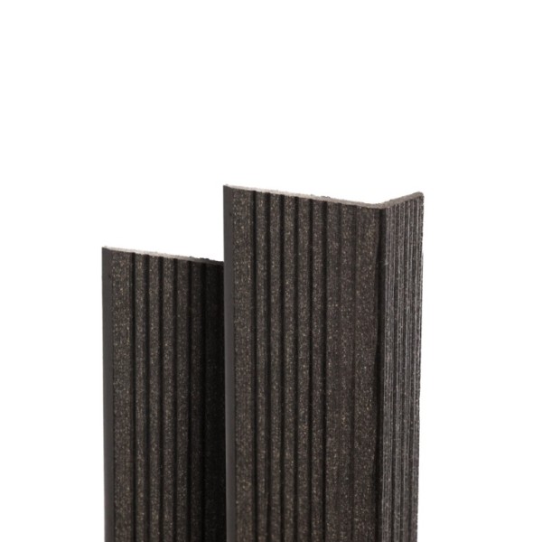 Угол торцевой Ecodecking Техно 70х35x3000 Венге купить в Новосибирске