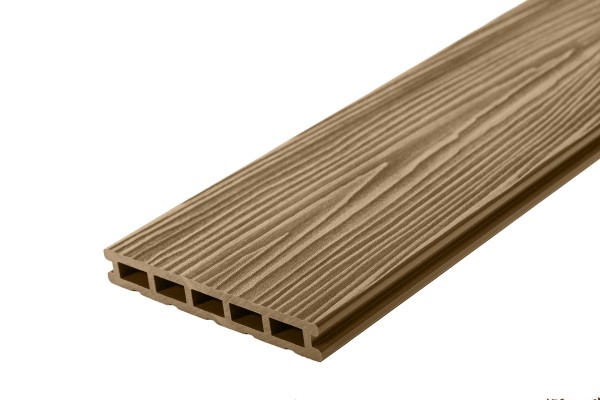 Террасная доска из ДПК RusDecking Unodeck Mogano - Орех купить в Новосибирске