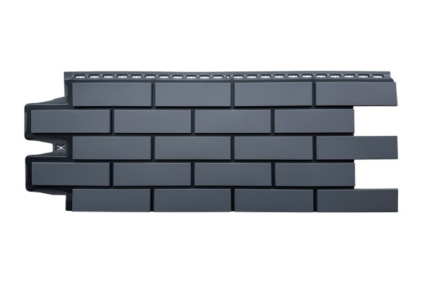 ФП Grand Line клинкерный кирпич ПРЕМИУМ Графит (шов RAL 9005) купить в Новосибирске