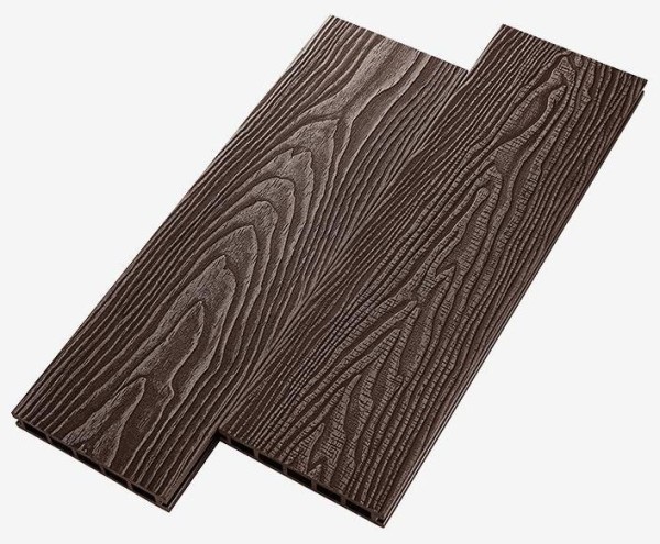 Террасная доска из ДПК RusDecking Unodeck Vintage - Венге купить в Новосибирске