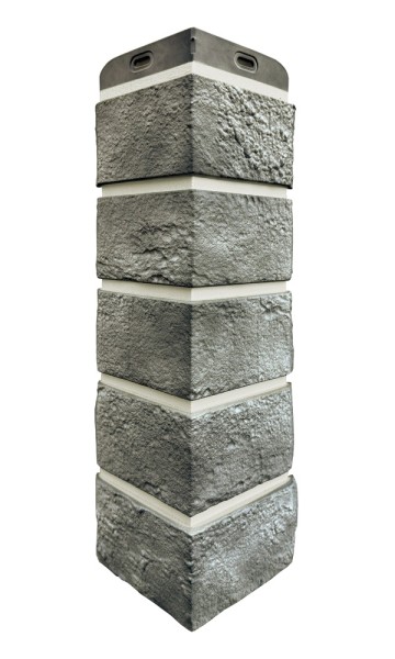 Угол Grand Line состаренный кирпич Элит гранит, ШОВ белый купить в Новосибирске