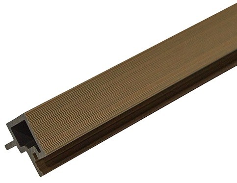 Угловой профиль CM Wall 3000х56х49мм цвет teak (тик) купить в Новосибирске