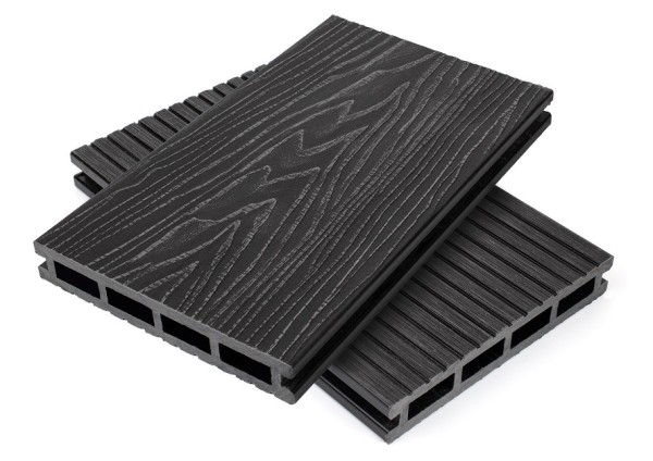 Террасная доская ДПК NanoWood Nature 3D пустотелая Графит купить в Новосибирске