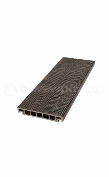 Террасная доска из ДПК SW Salix (S) (R) темно-коричневый купить в Новосибирске